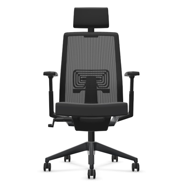 HAWORTH Very (Comfort 62) - Netzrücken mit Kopfstütze und Armlehnen