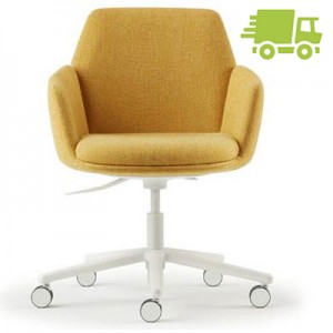 Haworth Poppy Bürostuhl Home-Office gelb Haworth Poppy Bürostuhl Home-Office gelb