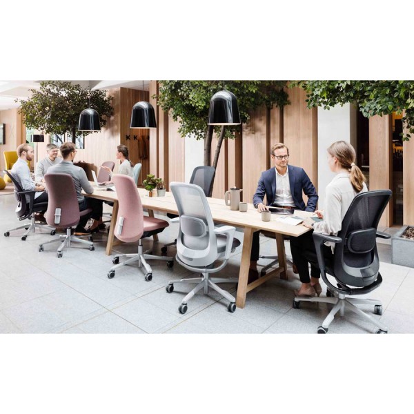 HAG SoFi Mesh 7500-F001 Bürostuhl mit Slideback Armlehnen