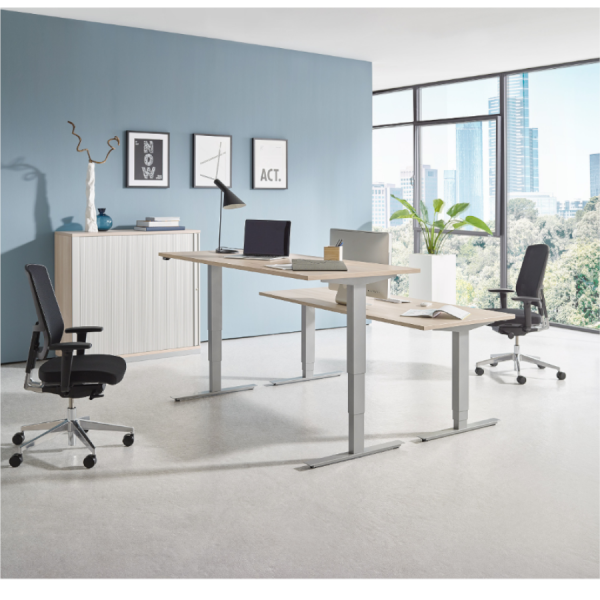 FM MOVE2 elektrischer Schreibtisch in Büro