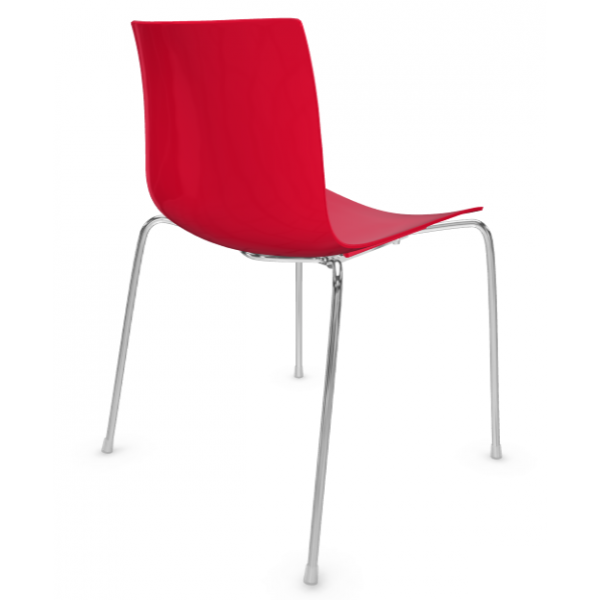 Arper CATIFA 46 0251 NEUE FARBEN einfarbig Vierfuß