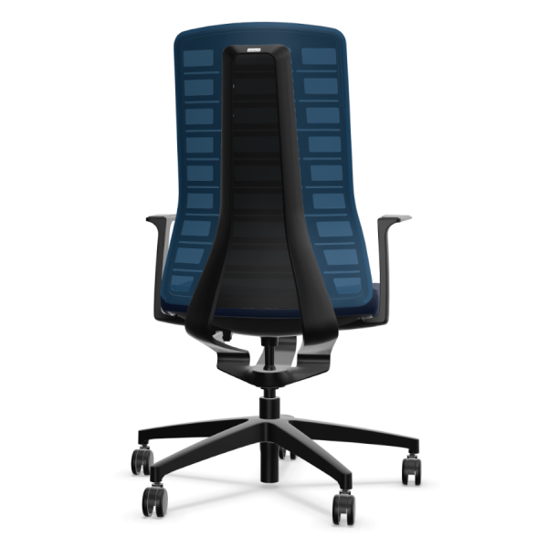Interstuhl PURE PU213 schwarz Rückansicht