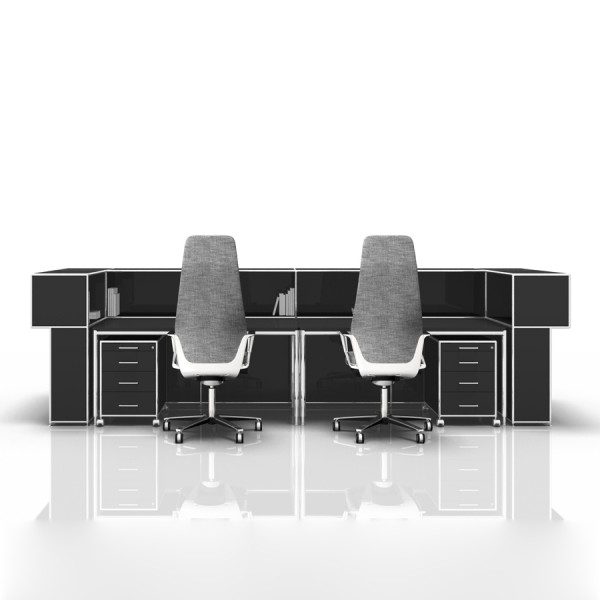 Bosse Modul Space Empfangstheke 11 schwarz