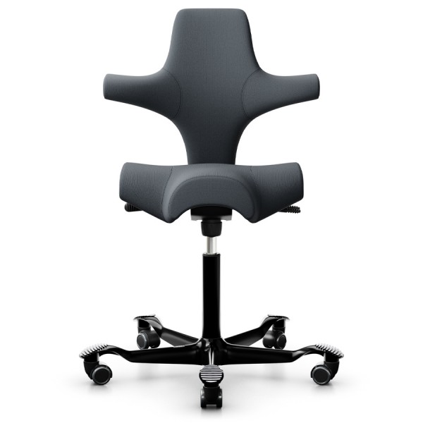 HAG CAPISCO 8106 - Stoff Select 60003 - Gestell schwarz - Frontansicht