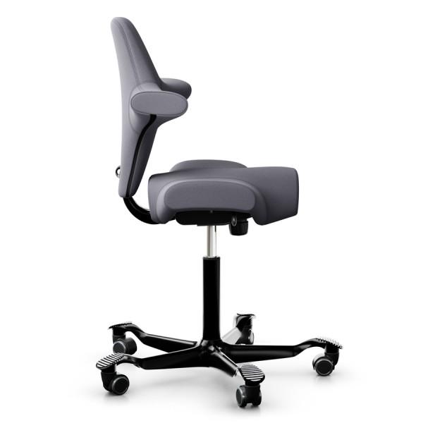 HAG Capisco 8106 Stoff Xtreme grau 081 Gestell schwarz