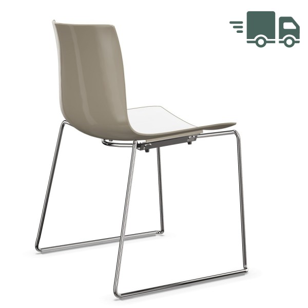 Catifa 46 0278 rauchgrau-weiss