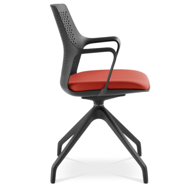LD Seating Tara schwarz Seitansicht