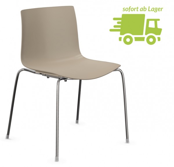 Arper Catifa 46 0251 einfarbig rauchgrau schnell geliefert