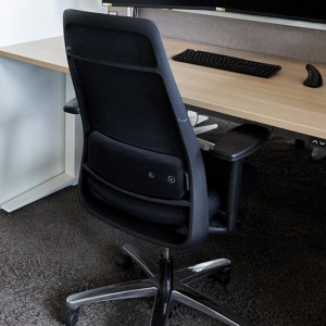 TENSA.NEXT Bürodrehstuhl mit 3D-Netzrücken Rückansicht TENSA.NEXT Bürodrehstuhl mit 3D-Netzrücken Rückansicht