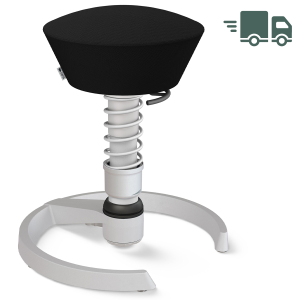 Aeris Swopper Select Wolle schwarz - Gleiter - Gestell silber - Standardfeder Aeris Swopper Select Wolle schwarz - Gleiter - Gestell silber - Standardfeder