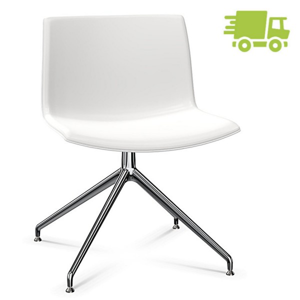 Arper CATIFA 53 2054 Stuhl Sternfuß drehbar Farbe weiß - schnell geliefert
