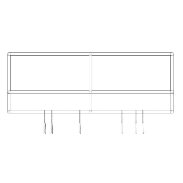 Bosse >Garderobe Black Edition Breite 120 cm