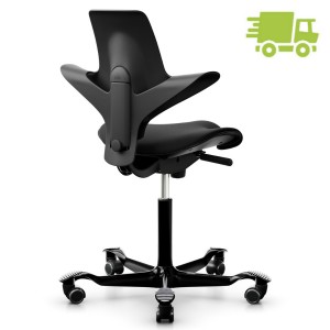 HAG Capisco Puls 8020 schwarz mit Gestell schwarz HAG Capisco Puls 8020 schwarz mit Gestell schwarz