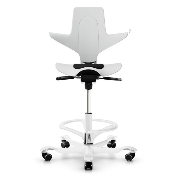 HAG Capisco 8010 Stehhilfe mit Fußring white edition