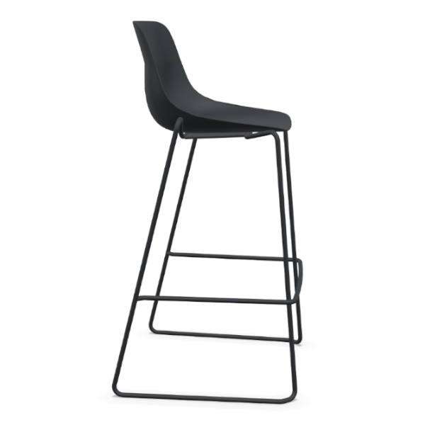 Brunner Crona light bar Kufe lava Gestell lava Perspektive seite