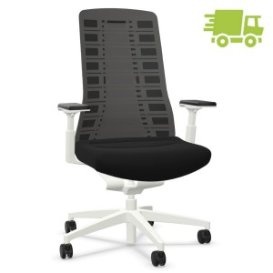 Interstuhl PUREis3 PU213 Bürostuhl weiß mit Netzrücken Farbe schwarz 3D-Armlehnen - schnell geliefert Interstuhl PUREis3 PU213 Bürostuhl weiß mit Netzrücken Farbe schwarz 3D-Armlehnen - schnell geliefert