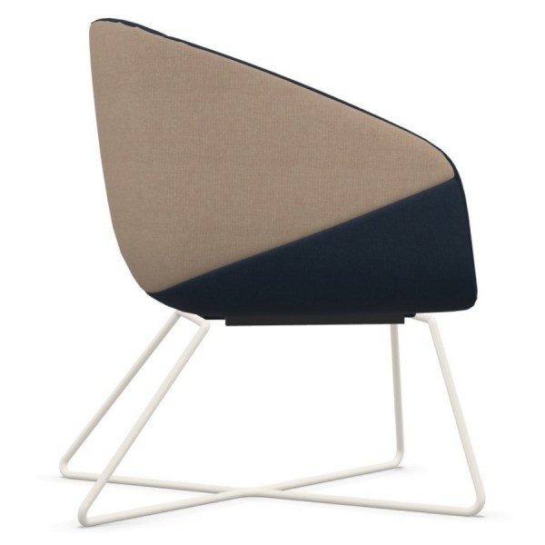 Bejot Oxco OX 424 Farbe beige-dunkelblau - Seitenansicht