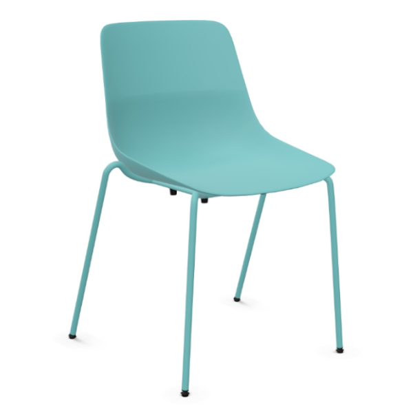 Brunner Crona light Stuhl 6314 aqua Gestell aqua