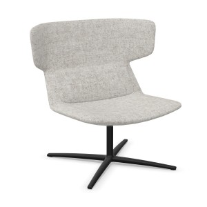 LD Seating Ohrendrehsessel FLEXI Gestell schwarz pulverbeschichtet in schwarz LD Seating Ohrendrehsessel FLEXI Gestell schwarz pulverbeschichtet in schwarz