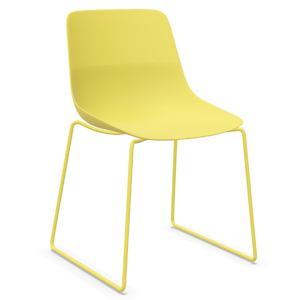 Brunner CRONA light Stuhl 6305 mit Kufengestell