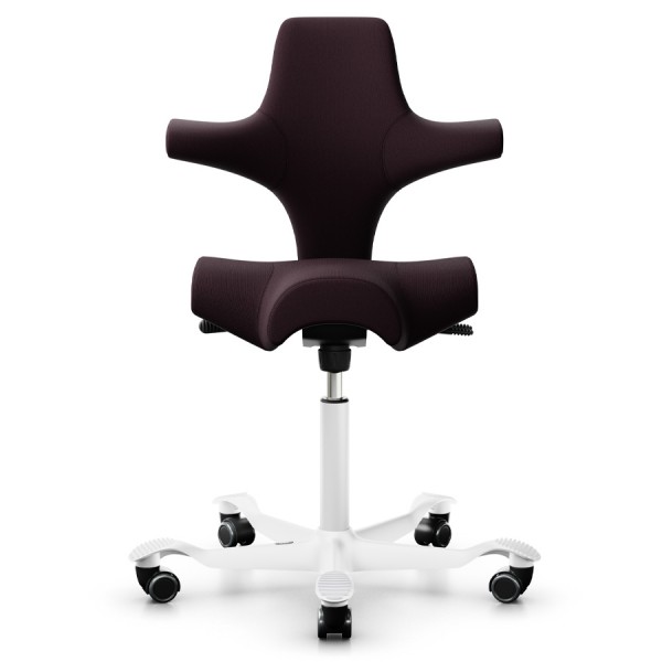 HAG Capisco 8106 - Stoff Select Aubergine - Frontansicht