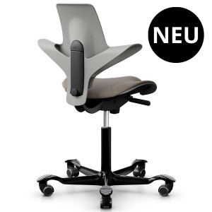 HAG CAPISCO PULS 8020 lehm mit Stoff Select lehm - Gestell schwarz HAG CAPISCO PULS 8020 lehm mit Stoff Select lehm - Gestell schwarz