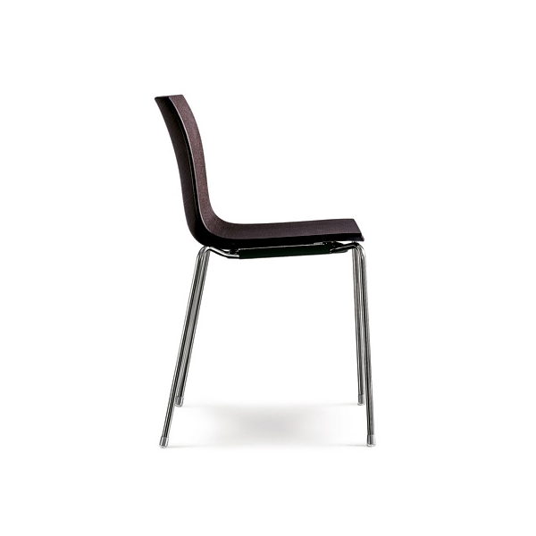 Arper Catifa 46 0351 mit Holzschale Wenge gebeizt
