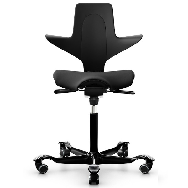 HAG Capisco Puls 8020 schwarz mit Gestell schwarz