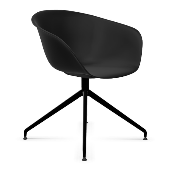 Arper DUNA 02 komplett schwarz