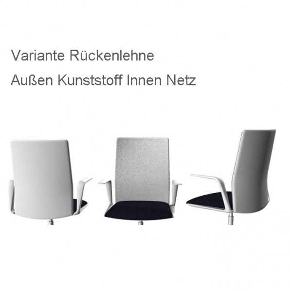 Arper KINESIT Bürostuhl mittelhohe Rückenlehne Sternfuß