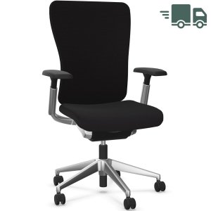 HAWORTH Zody (Comforto 89) Bürodrehstuhl schwarz mit Polsterrücken und Alugestell - schnell geliefert HAWORTH Zody (Comforto 89) Bürodrehstuhl schwarz mit Polsterrücken und Alugestell - schnell geliefert