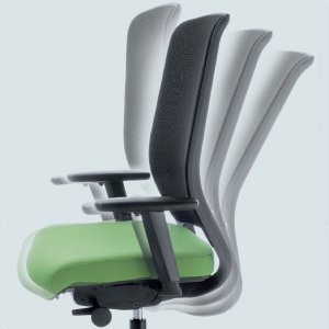 Vorschau: Profim Veris Net - Einstellmöglichkeiten der Rückenlehne Vorschau: Profim Veris Net - Einstellmöglichkeiten der Rückenlehne