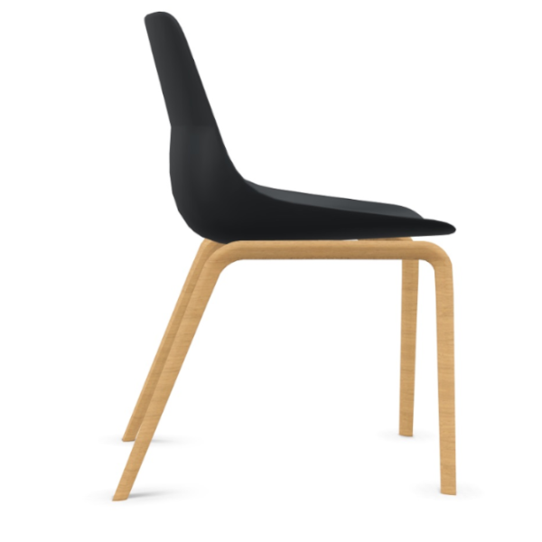 Brunner Crona light mit Holzgestell stone eiche seite