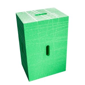 wp Xbrick Sitzwürfel Hocker multifunktionaler Baustein neongrün wp Xbrick Sitzwürfel Hocker multifunktionaler Baustein neongrün