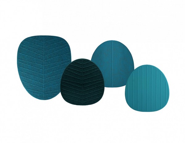 Bejot Alberi Akustik Blatt Wandabsorber klein blau
