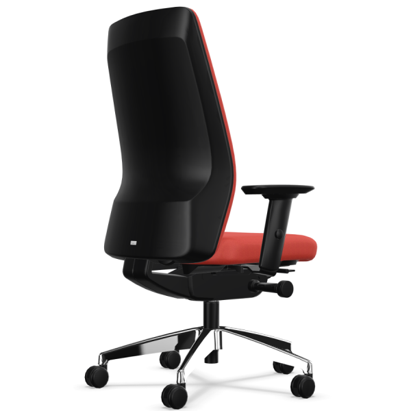 Interstuhl AIM AM11C blutorange seitllich hinten