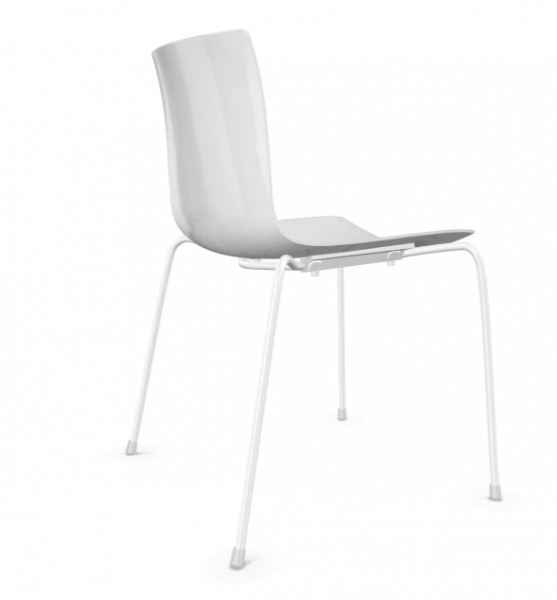 arper catifa 46 0251 weiss Gestell weiss