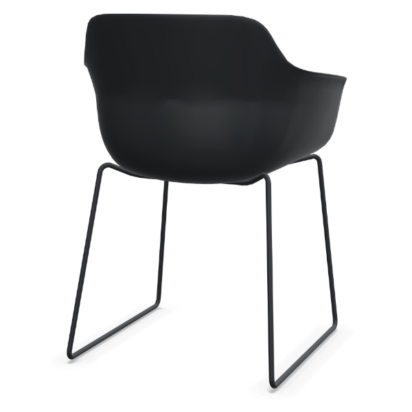 Brunner Crona light lava Kufengestell lava Perspektive Hinten