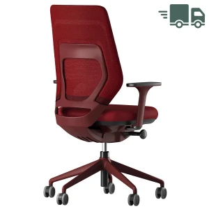 fm Asiento Bürodrehstuhl in Rot Komfort fm Asiento Bürodrehstuhl in Rot Komfort