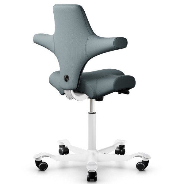 HAG CAPISCO 8106 - Stoff Patina 024 - Gestell weiß - Rückansicht