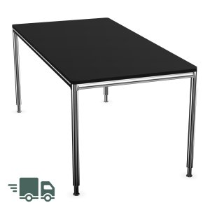S-Desk Chrom Schwarz S-Desk Chrom Schwarz