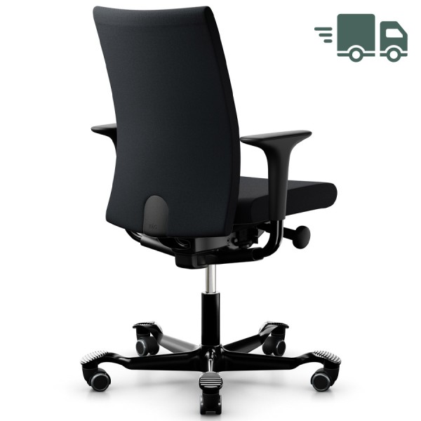 HAG Creed 6006 Bürostuhl schwarz mit hoher Rückenlehne - Bezugsstoff Select
