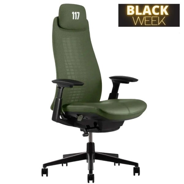 Haworth Fern X Halo Gaming Chair mit Leder-Sitzfläche 