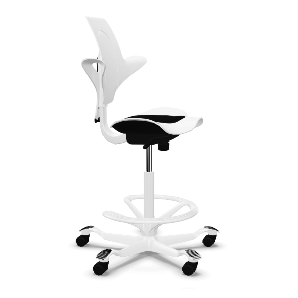 HAG Capisco 8010 Stehhilfe mit Fußring white edition