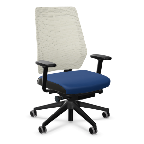 Interstuhl JOYCEis3 JC21E ultramarinblau-weiß