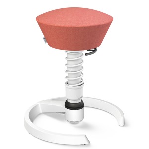 Aeris Swopper Capture Wolle rosa-rot meliert - Gleiter - Gestell weiß - Standardfeder Aeris Swopper Capture Wolle rosa-rot meliert - Gleiter - Gestell weiß - Standardfeder