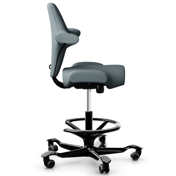 HAG CAPISCO 8106 - Stoff Patina 024 - Fußring und 265er Feder - Seitenansicht