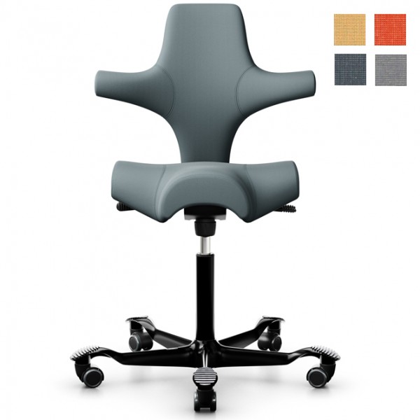 HAG Capisco 8106 Stoff Patina Bürostuhl Sattelstuhl