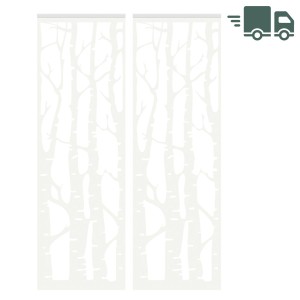 BuzziSpace BuzziFalls Birke | Raumteiler Decke | 2er Set | Farbe Offwhite BuzziSpace BuzziFalls Birke | Raumteiler Decke | 2er Set | Farbe Offwhite
