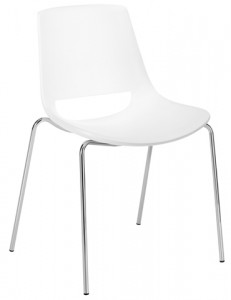 Stuhl Arper Palm in PE weiss Stuhl Arper Palm in PE weiss